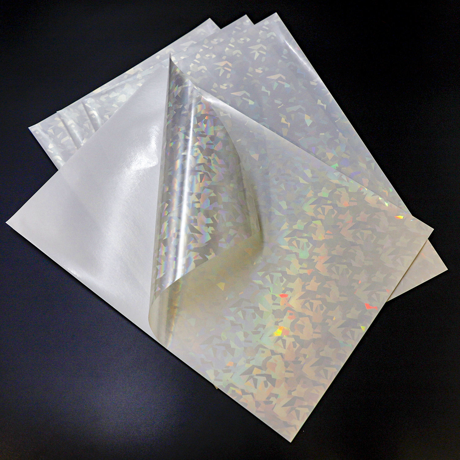 Holographie transparente de gravier