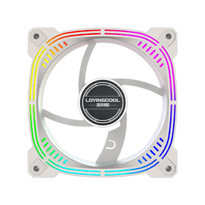 Precio de fábrica Pc Computer <span class=keywords><strong>Fan</strong></span> <span class=keywords><strong>Kit</strong></span> 120mm Radiador RGB OEM Soporte Black Rgb <span class=keywords><strong>Fan</strong></span> con controlador RGB - Product Image 3