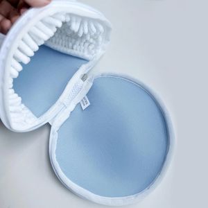 Wholesale Reusable Thickening Zipper Washable Polyester White 18*35cm Home Use <b>Laundry</b> Cleaning Shoe <b>Washing</b> <b>Bag</b> <b>for</b> All Shoes - Product Image 3