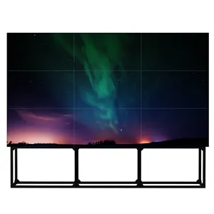 55 pollici samsung videowall di montaggio 2x2 pannello basamento della staffa di segnaletica digitale LCD splicing dello schermo di 3x3 video wall controller