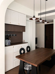 Buffet en bois moderne pour salle à manger, écologique et durable, meuble de rangement personnalisé pour salon - Product Image 5