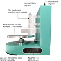 Machine automatique de décoration de glaçage de gâteau plateau tournant électrique pour la décoration de gâteau machine à rouler le glaçage de gâteau
