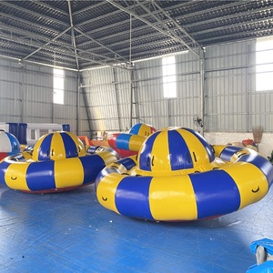 Barco inflable crazy towable para agua, juguetes hinchables para discoteca, 4-10 personas, promoción - Product Image 6