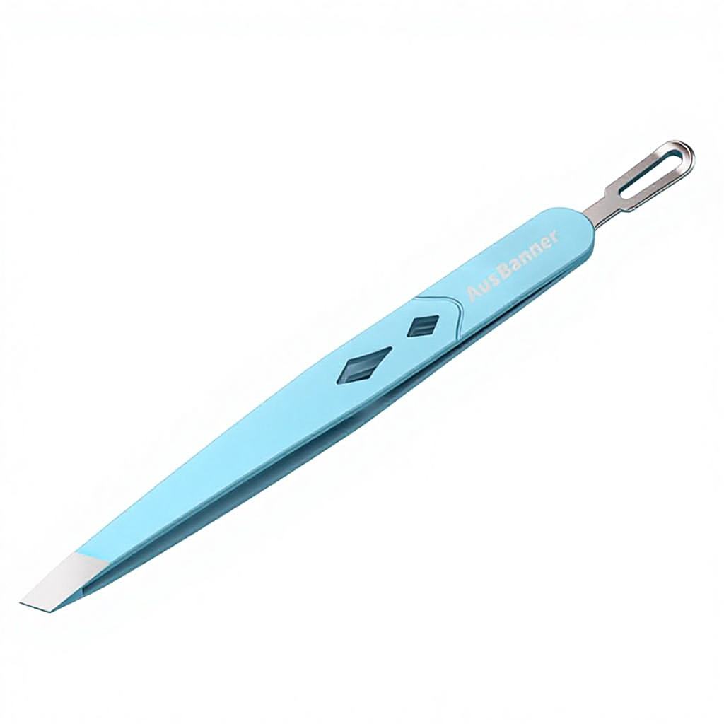 Bleu menthe (bouche inclinée)