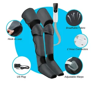 Machine de réflexologie intelligente pour le pétrissage des pieds et des jambes, 9 modes de massage