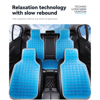 Cojín de Asiento Ergonómico de Gel con Espuma Viscoelástica, Impermeable, Transpirable y Ecológico de Alta Calidad para Silla de Oficina y Motocicleta