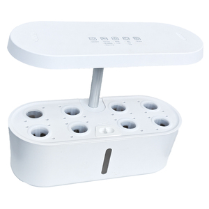 Système de culture hydroponique Jardin d'intérieur Kit de germination de plantes à 8 gousses avec lumière de croissance LED Minuterie automatique <span class=keywords><strong>Hauteur</strong></span> réglable - Product Image 1