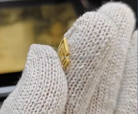 Découpeuse laser à fibre de haute précision pour bijoux, pour la découpe de plaques en laiton, argent et or