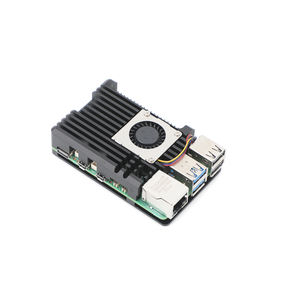 Carcasa de Protección de Refrigeración de Aleación de Aluminio para Raspberry <span class=keywords><strong>Pi</strong></span> con 1 Ventilador PWM para Raspberry <span class=keywords><strong>Pi</strong></span> 5 - Product Image 5