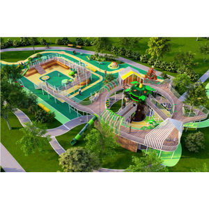 Plates-formes d'escalade toboggans <span class=keywords><strong>en</strong></span> plastique pour enfants équipement de terrain de jeu extérieur ensembles de jeux pour parcs d'attractions - Product Image 2