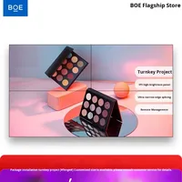 Écran de conférence BOE 4K LCD à affichage tactile IP65, système d'exploitation Android, moniteur LED grand format sans soudure, personnalisable 49/55 pouces