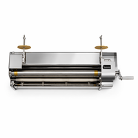 Machine manuelle en acier inoxydable pour l'application de colle à papier peint avec colle thermofusible, haute précision et utilisation facile
