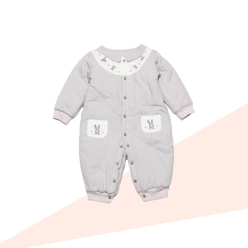 baby rompers with collar baby cloths jumpsuit 2022 winter baby jumpsuit