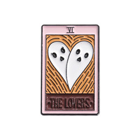Mignon Citrouille Halloween Tarot Les Amoureux Tronçonneuse Bas Fantôme Broche Métal Émail Épinglette
