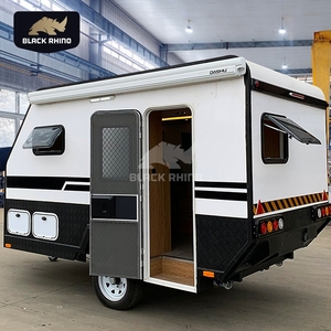 Vente en gros d'usine Caravane de glamping populaire <span class=keywords><strong>Camping</strong></span>-<span class=keywords><strong>car</strong></span> avec douche Motorhome - Product Image 1