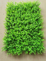 Simulation de faux plastique d'intérieur et d'extérieur de mur de gazon artificiel mur végétal de conception de mur végétal de jardin