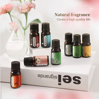 Huile Essentielle Pure 100% Naturelle et Biologique Personnalisée OEM Marque Blanche : Lavande, Gingembre, Arbre à Thé, Menthe Poivrée, Romarin, Rose, Citron, Orange