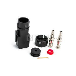 Водонепроницаемый разъем Fakra, гнездо, черный, обжимной, RG174 1.5DS для автомобильных антенн и GPS-систем - Product Image 5