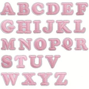 Mini patchs en tissu brodés de 2,5 cm avec des chiffres numériques utilisés pour décorer les vêtements, les sacs et les chapeaux, taille mini, mini lettre - Product Image 5