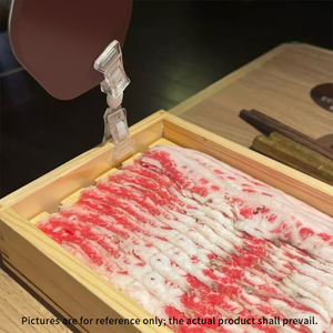 Plateaux de rangement alimentaire en bois rectangulaires avec logo personnalisé, plateaux de service multifonctionnels pour la <span class=keywords><strong>cuisine</strong></span> - Product Image 2