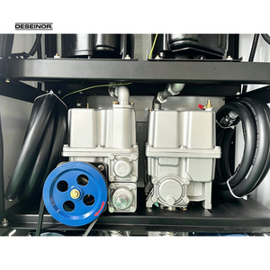 Distributore di <span class=keywords><strong>Carburante</strong></span> in Alluminio DESHENG DS-CS2222 a Doppio Ugello 5-60L/min 220V/380V per Attrezzature di Servizio <span class=keywords><strong>Carburante</strong></span> 106*46*170CM - Product Image 3