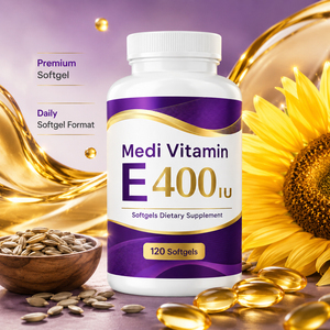 Vitamine E Naturelle Pure en Gros 400UI – Complément Antioxydant Sans Gluten pour Adultes – Gélules Souples pour Soutenir l'Immunité et la Santé de la Peau - Product Image 5
