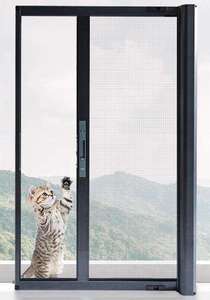 Filet de sécurité en aluminium verrouillable pour porte, <span class=keywords><strong>anti</strong></span>-<span class=keywords><strong>chute</strong></span> pour enfants, pour balcon domestique - Product Image 5