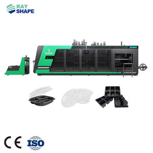 Macchina Termoformatrice Personalizzata Affidabile per la Produzione di Scatole per Frutta, Scatole per Biscotti in Plastica e Coperchi per Bicchieri in Plastica - Product Image 1