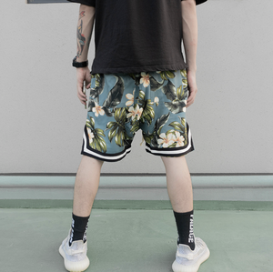 3d Print Fit Dri Borduurwerk Dubbele Mesh Officiële Custom Corduroy Gym 3x Heren Jongens Kind Zomer Retro Basketbal Shorts Met Zakken - Product Image 3