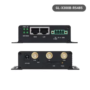 Gl.Inet 산업용 금속 와이파이 4G 라우터 모듈 방화벽 하드웨어 4G Lan 무선 Esim 모바일 라우터 심