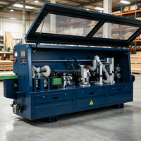 Machine de chantournage robuste pour le pré-fraisage des chants, pour le travail du bois, la fabrication d'armoires et de meubles, et le collage de chants en bois, panneaux de particules, acrylique et mélamine