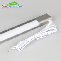 Saklar Sensor Pintu Ganda IR Cerdas Surmountor untuk Pintu Kabinet/Lemari DC 12V Lampu LED Jangkauan Sensor 10cm Model A1811-413