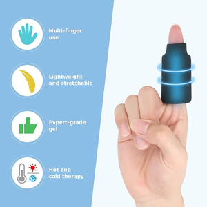Compresses froides <span class=keywords><strong>et</strong></span> chaudes pour doigts avec logo personnalisé, manchons de compression réutilisables en gel pour soulager la douleur des doigts <span class=keywords><strong>et</strong></span> des paumes. - Product Image 5