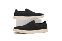 Chaussures décontractées en tricot pour hommes avec logo personnalisé, OEM ODM, faible MOQ, baskets en tissu respirant, mocassins légers pour la marche, vente en gros, 4 couleurs