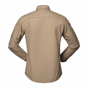 Olive Màu Xanh Lá Cây Chiến Thuật Áo Sơ Mi Với Dài Tay Áo Giản Dị Chiến Đấu Twill Vải Thoáng Khí Và Đồng Bằng Nhuộm Cho Các Hoạt Động Ngoài Trời - Product Image 6