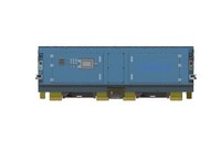 Véhicule de transfert omnidirectionnel robuste de 300 tonnes avec course de levage de 200 mm, évitement d'obstacles par laser IP65