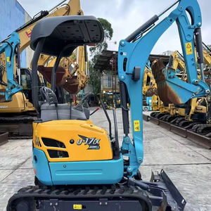 Mini-excavatrice d'occasion pour U17, d'occasion, certifiée CE, hydraulique, chenille, attache rapide, brise-roche, modèle 2022, moteur et engrenage - Product Image 1