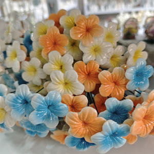 <span class=keywords><strong>Fleur</strong></span> artificielle en porcelaine moderne faite à la main, tige intemporelle, résistante à la <span class=keywords><strong>d</strong></span>écoloration, imperméable, en céramique, pour la fête des mères, Noël - Product Image 5