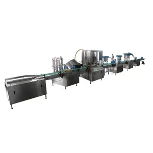 Aerosol Automatic Filling Production Line For Oil Water