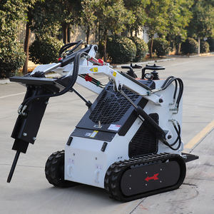 Mini chargeuse compacte 4x4 Haute efficacité Logo couleur personnalisé Moteur Pompe Système PLC Garantie 1 an Utilisation en construction 37KW - Product Image 3