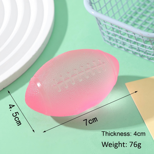 Jouet anti-stress en forme de ballon de football ou de basketball, en malte, couleur unie, quatre styles, pour soulager le stress et s'amuser - Product Image 2