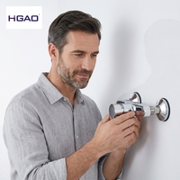 Robinet de baignoire monocommande moderne HUAGAO en zinc chromé, à poser sur le rebord, mitigeur de douche en céramique pour eau froide, direct Kaiping