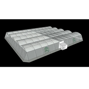 Invernadero con forma de domo, duradero y de alta resistencia, con diseño de cúpula, malla de polietileno resistente a los rayos UV para vegetales y frutas - Product Image 4