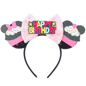 Nouveauté : Bandeau d'anniversaire pour bébés filles, accessoires de fête d'anniversaire, bandeau pour gâteau, accessoires pour cheveux, costume - Product Image 6