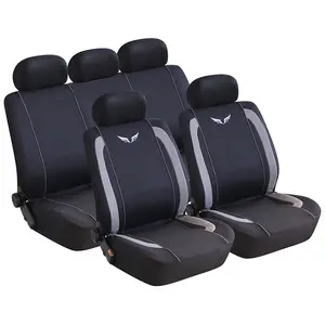 Hot sale Whole polyester fabric car seat covers leather kit