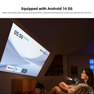 Best <b>Projector</b> hd Led <b>Projector</b> Video Projecteur hd Beamer 1080p Home Theater Android 13 Smart <b>Projector</b> 4k AUN A32 Pro - Product Image 6