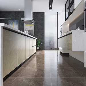 Ensemble complet d'armoires de cuisine minimalistes modernes avec conception de meubles personnalisés gratuits - Product Image 5