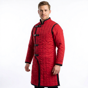 Chaqueta Gambeson Medieval Hecha a Mano, Gruesa y Acolchada, Transpirable, Tipo Aketon, para Disfraz de Caballero Vikingo, para Ferias de Reenactamiento - Product Image 4