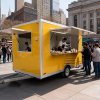Food Truck Commercial Mobile - Roulotte Gastronomique de Luxe avec Salle de Bain pour Tacos, Gaufres, Crêpes, Desserts, Pancakes et Donuts - Roulotte Alimentaire de Luxe en Roumanie