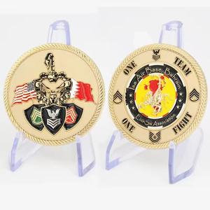 Tùy Chỉnh Thiết Kế Logo Làm Của Riêng Bạn Men Bộ Sưu Tập Lưu Niệm 3D Bạc Mạ Vàng Kim Loại Tùy Chỉnh Thách Thức Đồng Xu - Product Image 5